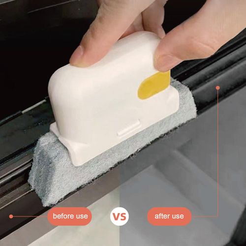 2 Household Window Groove Cleaning Brush Reusable Creative
