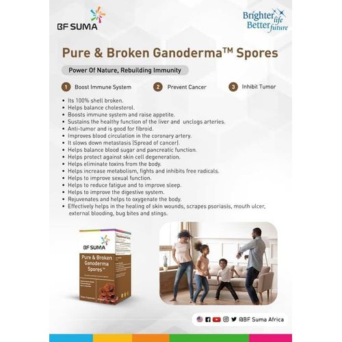 BFSuma Pure and Broken Garnoderma Spores