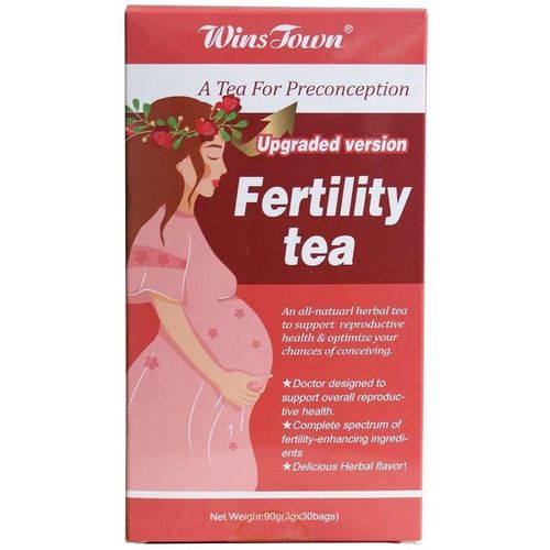 Wins Town  Fertility Tea For Women, Promotes Ovulation, Supports Hormonal Balance and Pregnancy, 30 Tea Bags