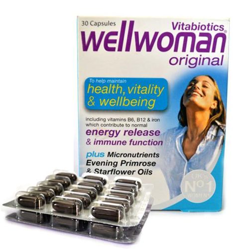 Vitabiotics Wellwoman Original Multivitamin 30's-Multicolour