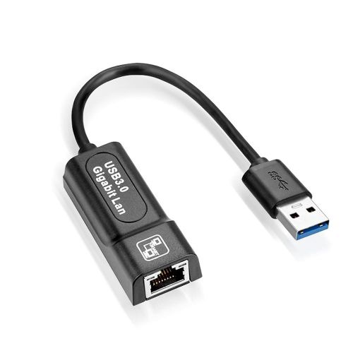 Portable Network Card Converter USB3.0 to RJ45 Gigabit Network Card Adapter High-speed Transmission Wide Compatibility NO5137