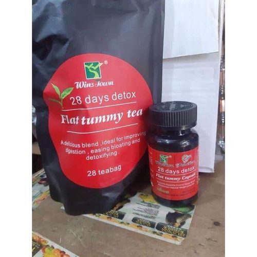 Winstown 28 DAYS FLAT TUMMY TEA &&nbsp;PILLS