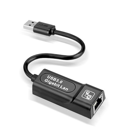Portable Network Card Converter USB3.0 to RJ45 Gigabit Network Card Adapter High-speed Transmission Wide Compatibility NO5140