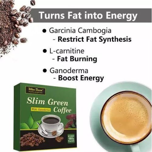 Winstown Generic Slim Green Coffee With Ganoderma Instant Coffee Weight Loss