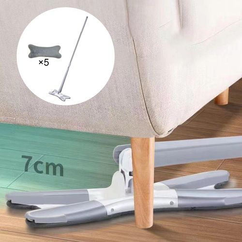 Microfiber Mop Self Wringing X Type Flat Floor Mop For
