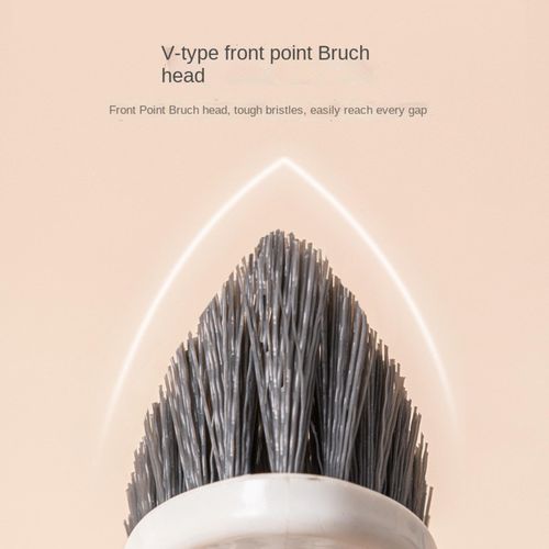 2 Cleaning Brushes Scrubber For Tile Grout Household Use
