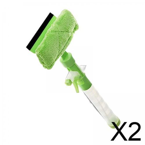 2 Window Squeegee Cleaner Scrubber, Glass Wiper Washing