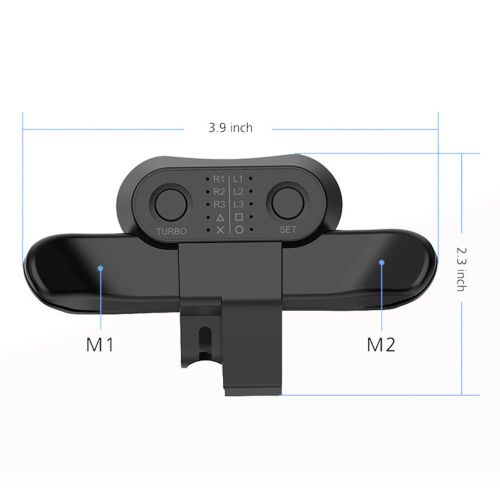 For PS4 Controller Back Button Attachment Compact and Lightweight Design Ideal Gift for Children and Adults NO5279