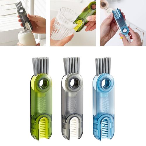 3 Pieces Multifunctional Cleaning Brush Household Kitchen