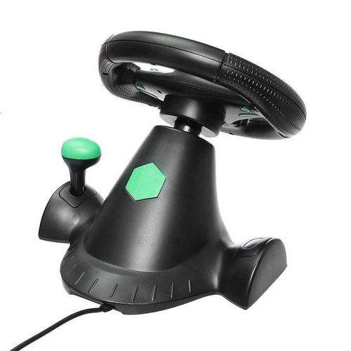 PC Gaming Vibration Racing Steering Wheel Pedals Controller For XBOX 360 PS3 PS2