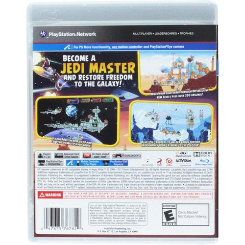 Activision Angry Birds Star Wars PS3 Game (Refurbished)