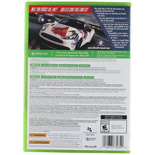 Ea Need for Speed Rivals - Xbox 360- (Refurbished) (3MTHS WRTY)
