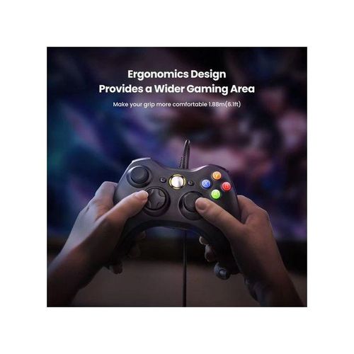 Wired Xbox 360 &Slim Game Controller Pad PC Video Gamepad