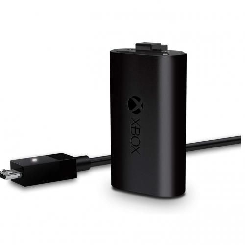 Microsoft Official Xbox One Play and Charge Kit (Xbox One)  - Black