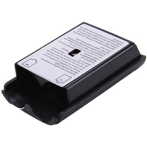 Xbox 360 Controller Battery Back Cover Case Shell - Black