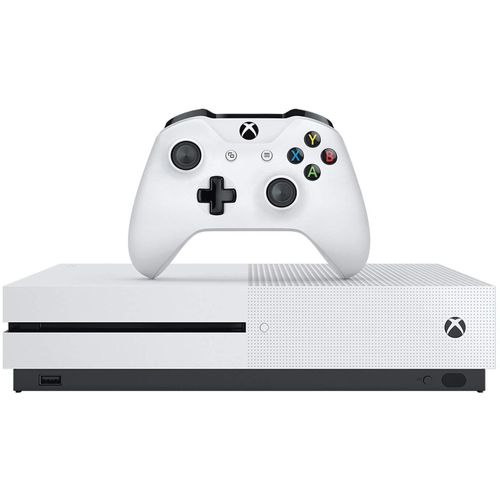 Microsoft Xbox One S With 8 Games - White- Refurbished