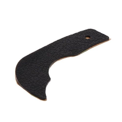 Portable Practical Back Thumb Grip Rubber Cover Part For Nikon D90 DSLR+Tape-Black