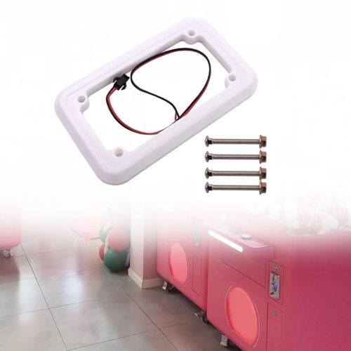 2 Colorful LED  Acceptor Frame Sturdy Easy Installation