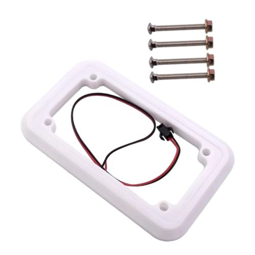2 Colorful LED  Acceptor Frame Easy To Install