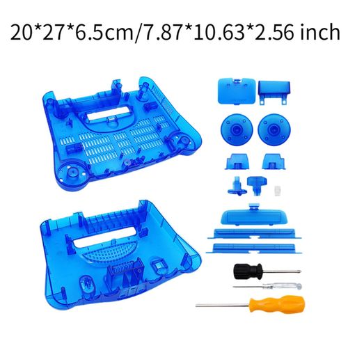 Protective Shell For Game  Sturdy Transparent Blue