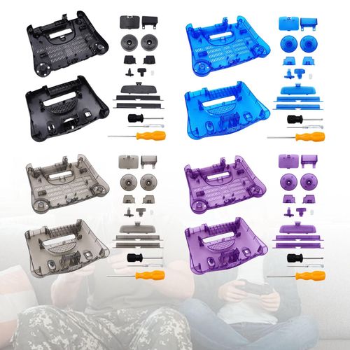 Protective Shell For Game Easy To Install Transparent