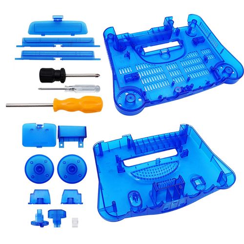 Protective Shell For Game Host, Premium Transparent Blue