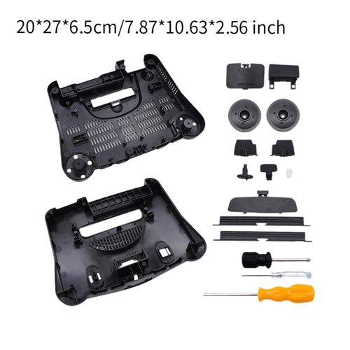Protective Shell For Game  Sturdy Complete Black