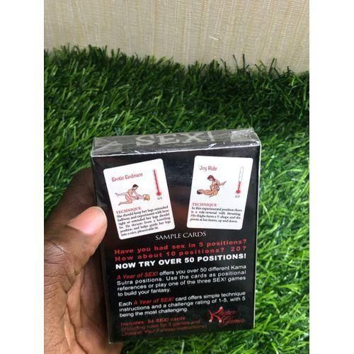 Kheper Games A Year of Sex! Sexual Position Card Game Foreplay Fun Sex Games Kama Sutra