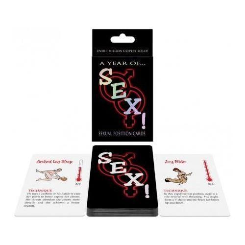Kheper Games A Year of Sex! Sexual Position Card Game Foreplay Fun Sex Games Kama Sutra