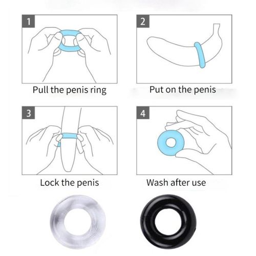 Pleasure ring, intense pleasure cock rings, Premature ejaculation rings, stay hard longer