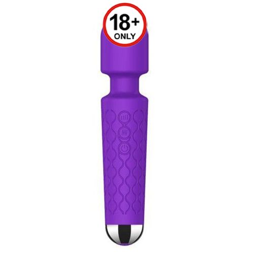 Lulu Wand Vibrator  Relaxation  Massager - Made Of Body-Safe Silicone, Fully Waterproof, USB Rechargeable - Handheld Massager With 10 Vibration Settings, Teal Sex Wand Vibrator For Women Wand Personal Massager