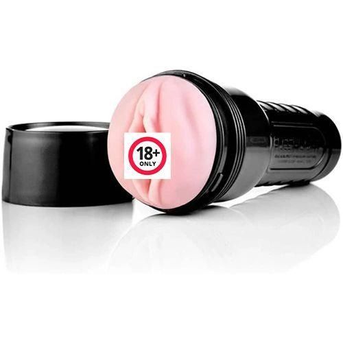 Pocket Flesh Light Male Masturbators - Black