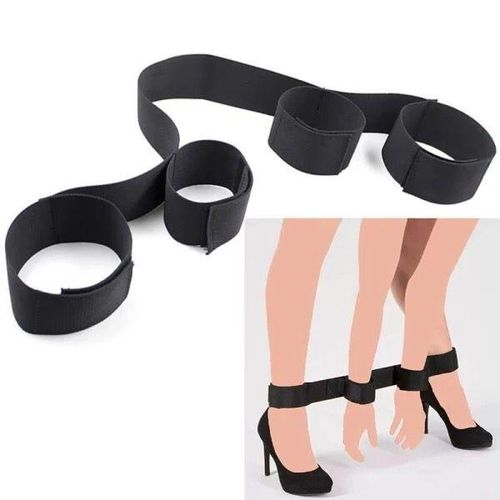 BDSM Restraints for Fun SM Handcuffs Sexual Position  - Black