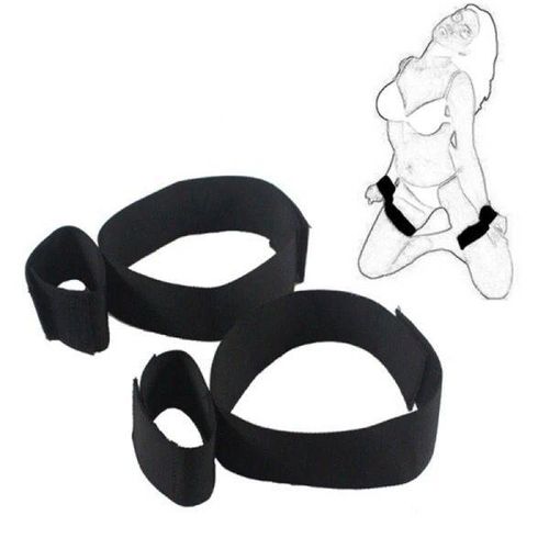 BDSM Restraints for Fun SM Handcuffs Sexual Position  - Black