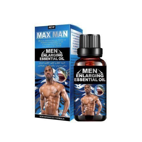 Max Man Men Massage Essential Oil blue