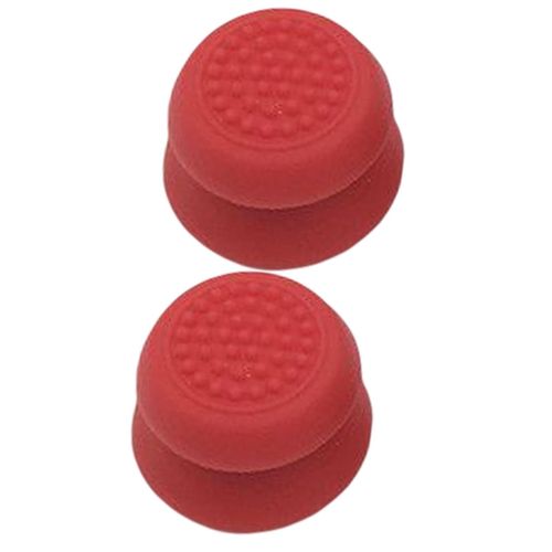 2x Analog Controller Thumb Stick Grip Caps Cover for PS4 Red