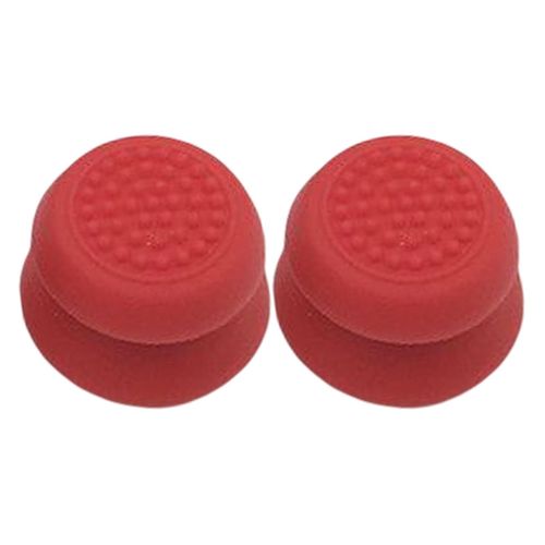 2x Analog Controller Thumb Stick Grip Caps Cover for PS4 Red
