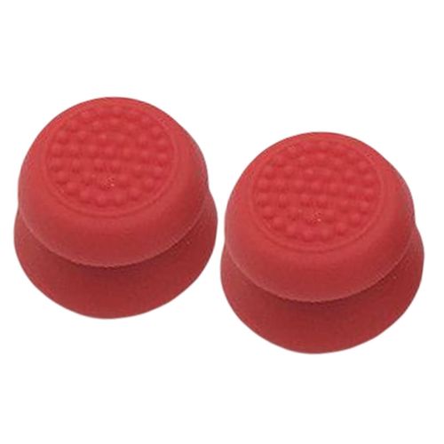 2x Analog Controller Thumb Stick Grip Caps Cover for PS4 Red
