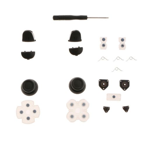 For  4  Controller   Buttons Thumb Stick Set Replacement