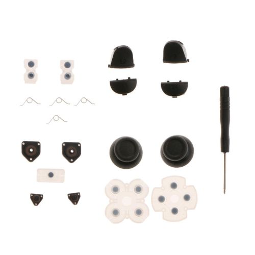 For  4  Controller   Buttons Thumb Stick Set Replacement