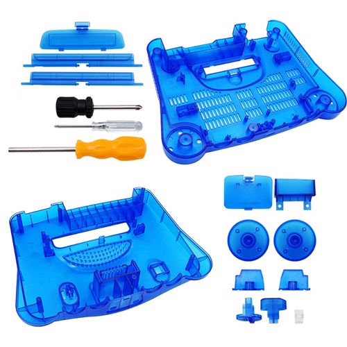 Protective Shell For Game Host Game Transparent Blue