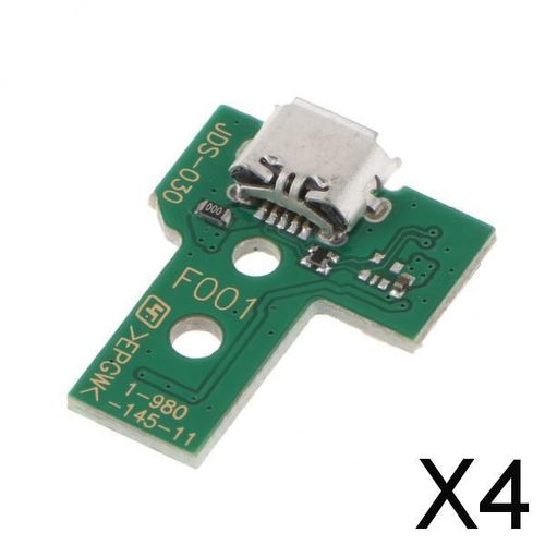 3-4pack Replace Micro USB Charging Port Charger PCB Board