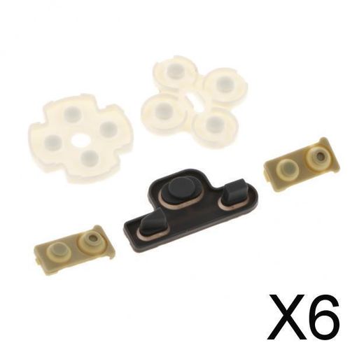 6 X 5Pack Conductive Rubber Pad For  Controller Button