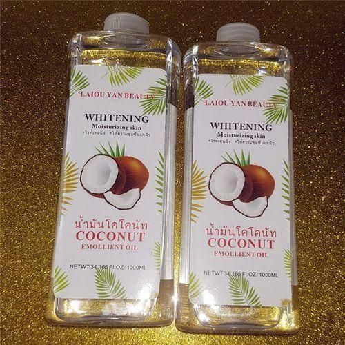 Beauty LAIOU YAN  Moisturizing Skin Coconut Emollient Oil - 1000mls