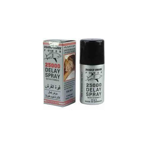 Deadly Shark Power 25000 Delay Spray With Vitamin E