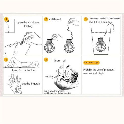 Other Yoni Detox Pearls for Women Natural Herbal Clean Point Vaginal Tampons Treatment Women's Health Pills Feminine Hygiene Product