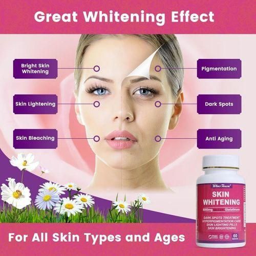 Wins Town Skin Whitening Tablet - 8000mg