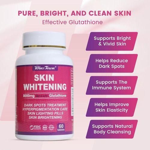 Wins Town Skin Whitening Tablet - 8000mg