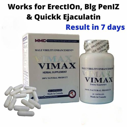 VMAX Vimax Male sexual enhancement 60capsules