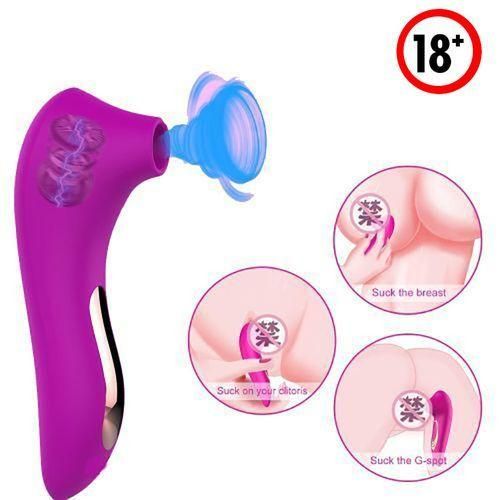 Vaginal Clit Sucking Vibrator For Women &ndash; Purple